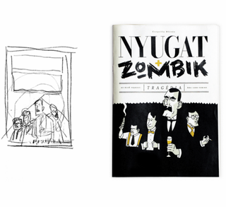 Illustration for article titled Az évtized netes tartalma: zombik vs. nyugatos írók képregény. Eszelős!